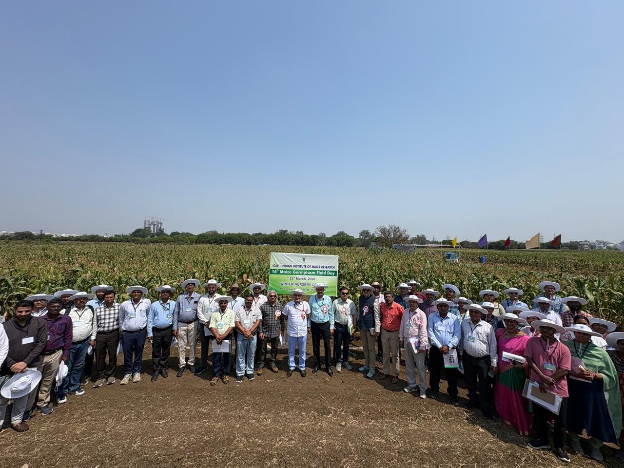 Maize Germplasm Field Day Held at Hyderabad